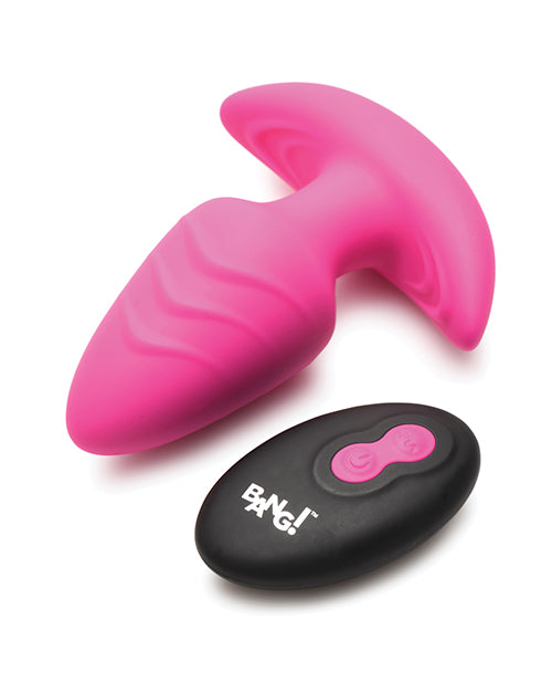 Bang! Rotating & Vibrating Tapered Butt Plug with Remote