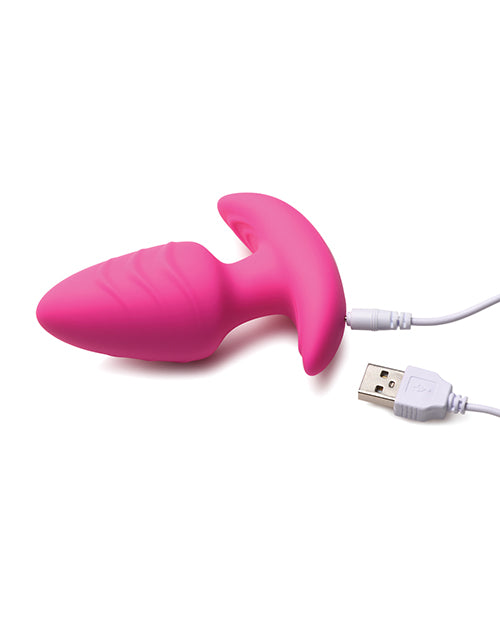 Bang! Rotating & Vibrating Tapered Butt Plug with Remote