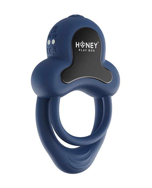 Anello Vibrating Double Cock Ring with Clitoral Stimulator