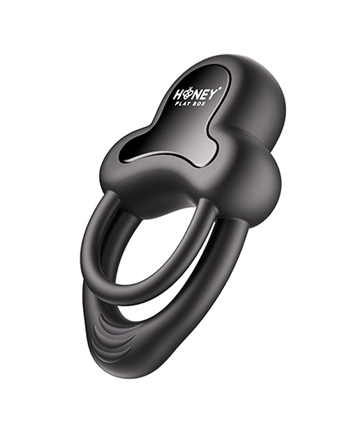 Anello Vibrating Double Cock Ring with Clitoral Stimulator