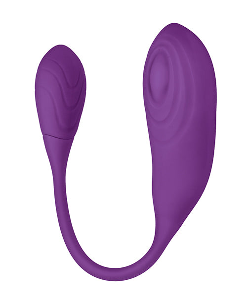 Blaze Triumph Egg Vibrator Purple