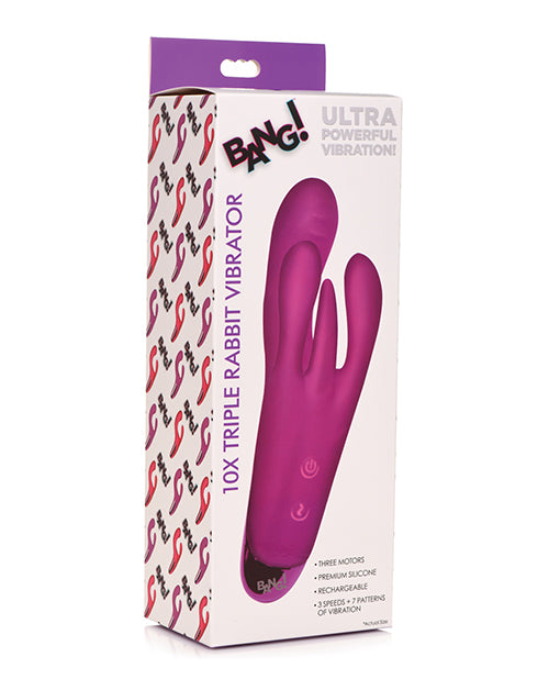 Bang! Triple Rabbit Vibrator