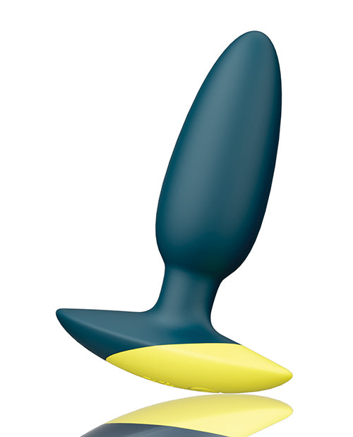 Romp Bass Vibrating Anal Plug - Teal