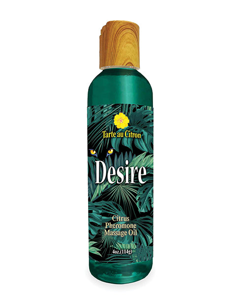 Desire Pheromone Massage Oil - 4 Oz