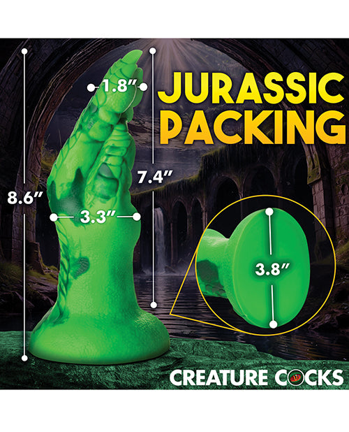 Creature Cocks Raptor Claw Fisting Silicone Dildo - Green