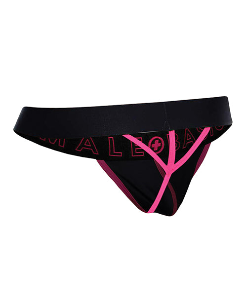 Male Basics Neon Thong Coral