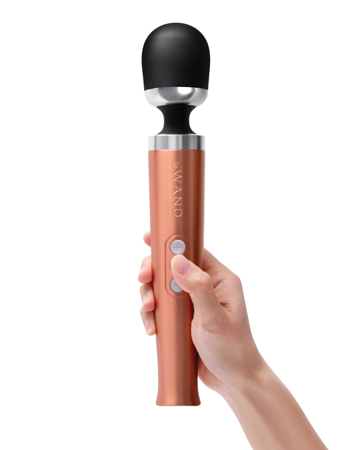 Le Wand Die Cast Rechargeable Massager - Rose Gold