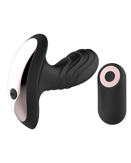 Gender Fluid Buzz Anal Vibe w/Remote - Black