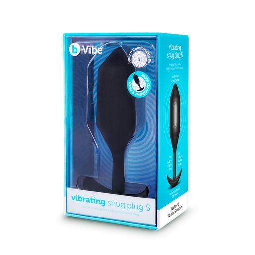 b-Vibe Vibrating weighted Snug anal plug 5