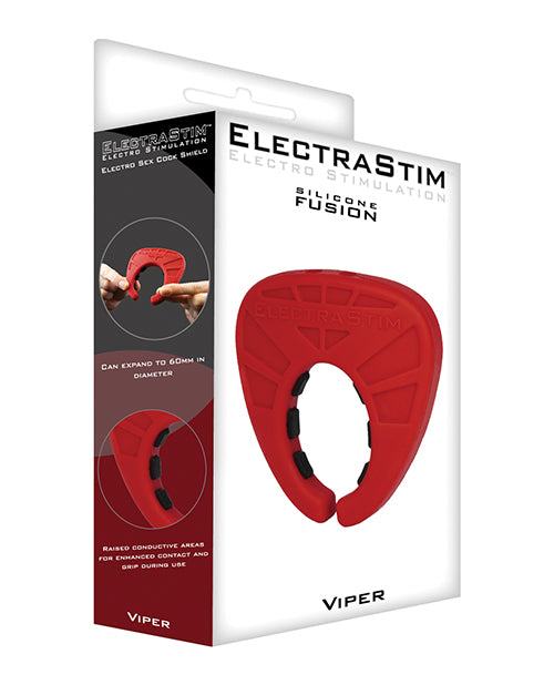 2electrastim Silicone Fusion Viper Cock Shield