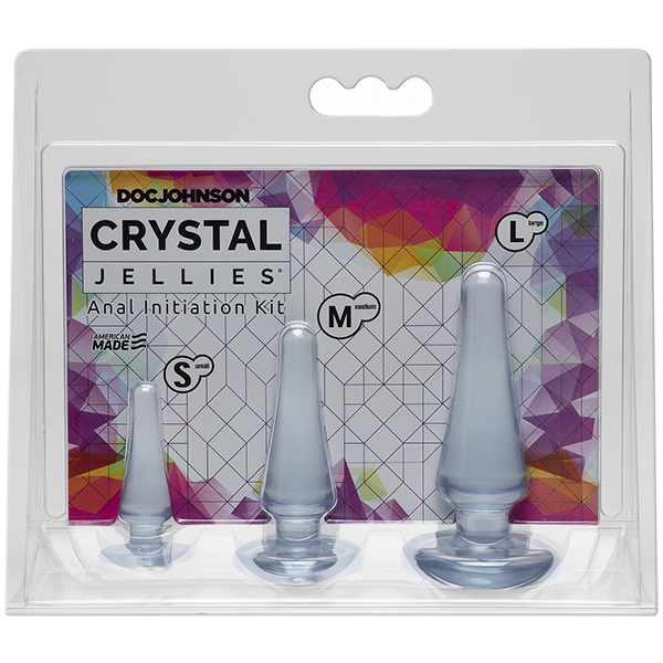 Crystal Jellies Anal Initiation Kit | Clear
