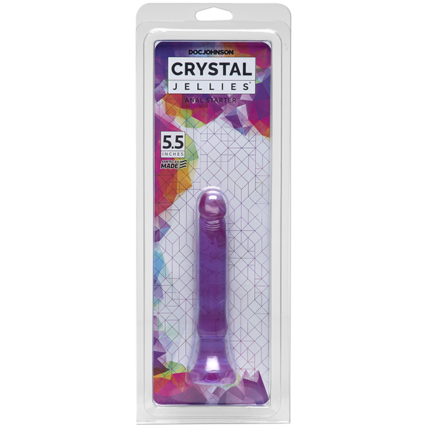 Crystal Jellies 5.5" Anal Starter | Purple