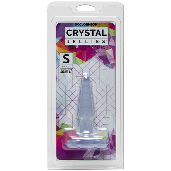 Crystal Jellies Butt Plug | Clear