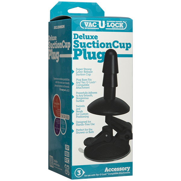 Vac-u-lock Deluxe Suction Cup Plug Accessory
