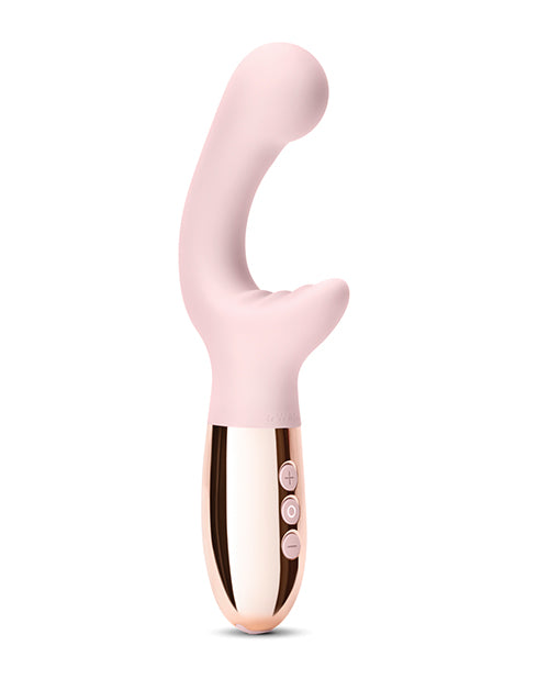 Le Wand Xo Double Motor Wave Rechargeable Vibrator - Rose Gold