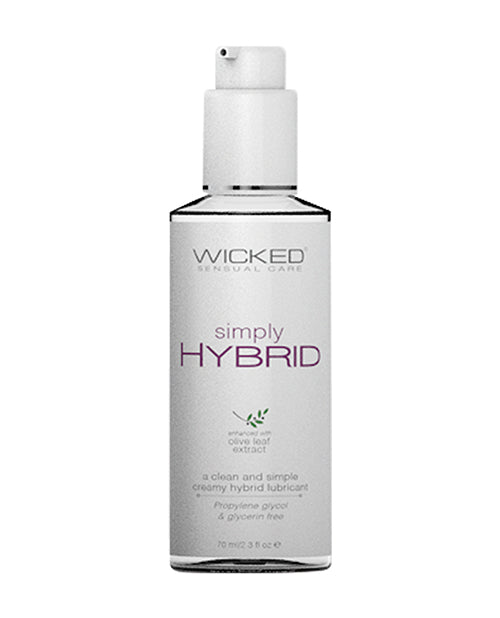 Wicked Sensual Care Simply Hybrid Lubricant 2 oz 