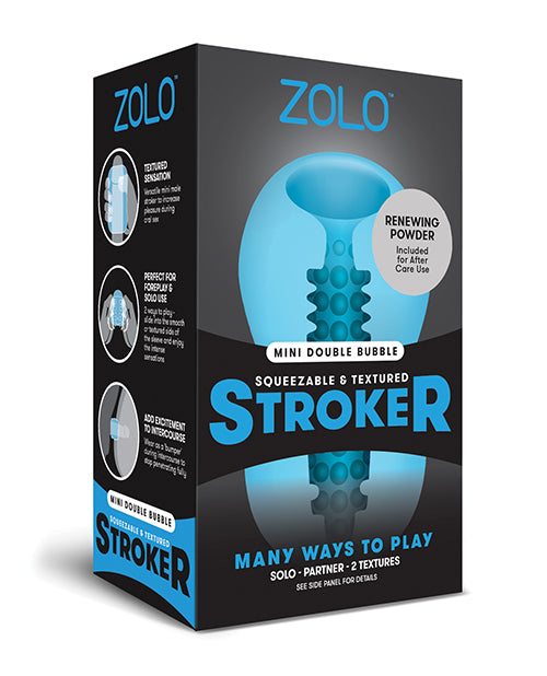 Zolo Mini Double Bubble Stroker | Blue 