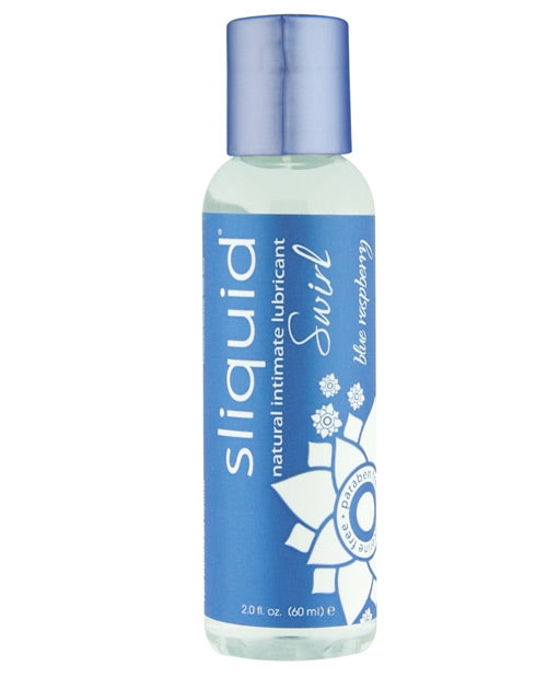 Sliquid Naturals Swirl Lubricant | Blue Raspberry 