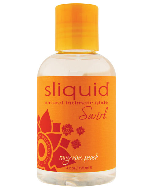 Sliquid Naturals Swirl Lubricant | Tangerine Peach