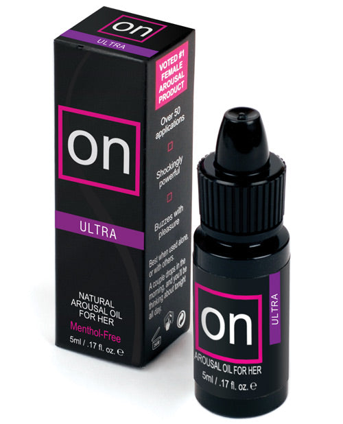 On Natural Arousal Oil For Her - Ultra 5 Ml Bottle-Ultra