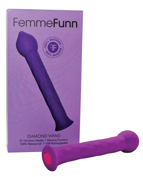 Femme Funn Diamond Wand | Purple