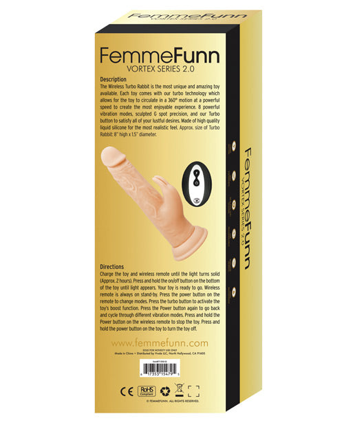 Femme Funn Wireless Turbo Rabbit 2.0 | Nude