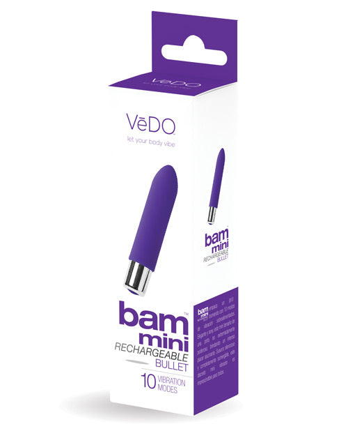 Vedo Bam Mini Rechargeable Bullet Vibe