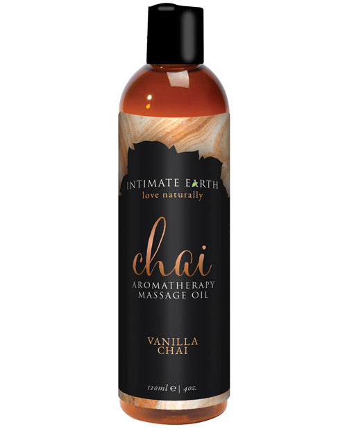 Intimate Earth Vanilla Chai Aromatherapy Massage Oil