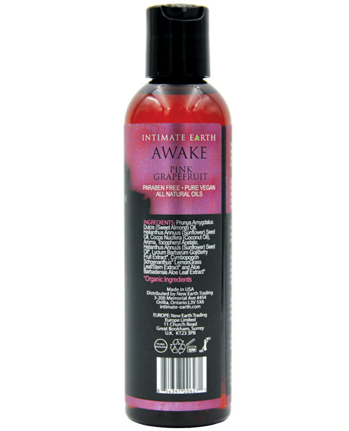 Intimate Earth Awake Aromatherapy Massage Oil 4 oz 