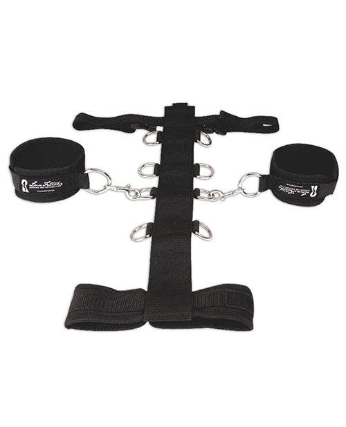 Lux Fetish 3 Pc Adjustable Neck & Wristraint Set