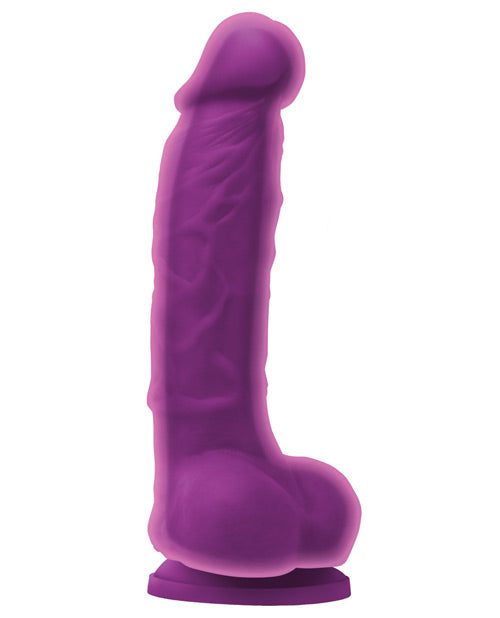 Colours Dual Density 5" Dong w/ Balls & Suction Cup