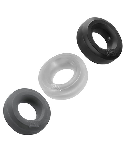 Hunky Junk C Ring Multi Pack - Pack Of 3