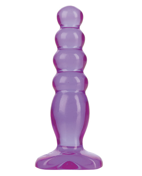 Doc Johnson Crystal Jellies 5" Anal Delight | Purple