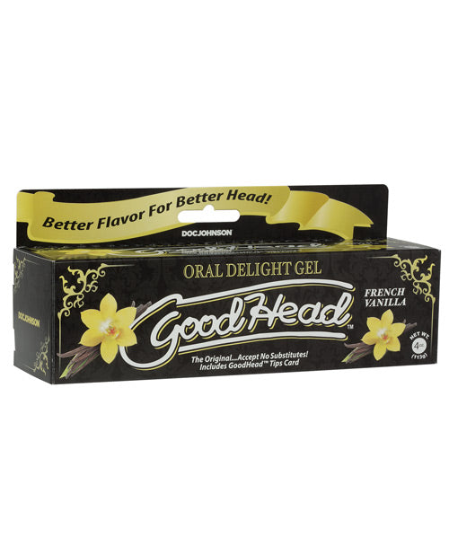 Good Head Oral Gel - 4 Oz French Vanilla 