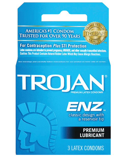 Trojan Enz Lubricated Condoms