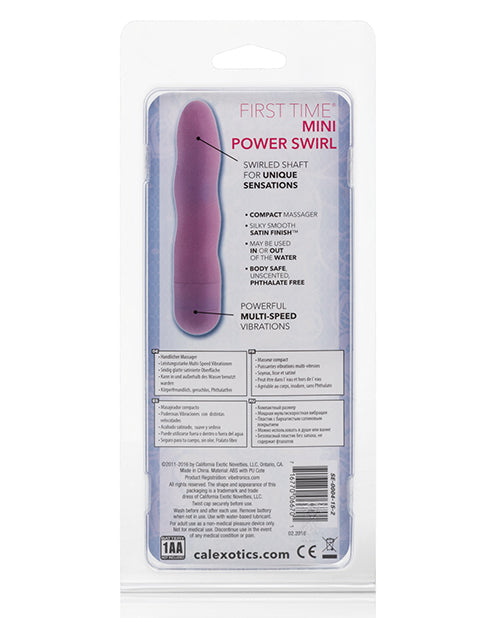 First Time® Mini Power Swirl - Pink