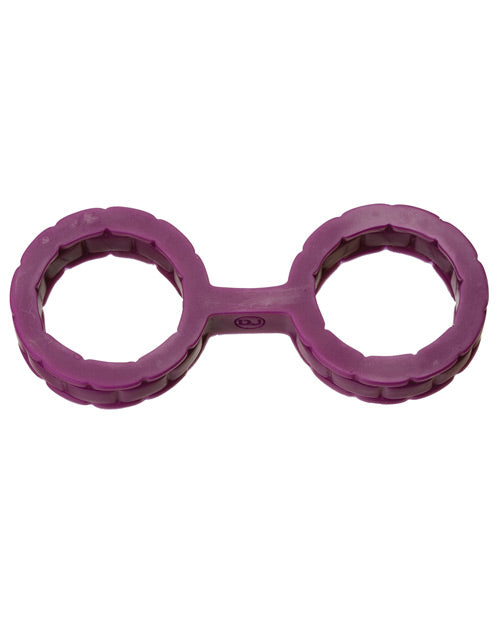 Japanese Bondage Silicone Cuffs | Purple