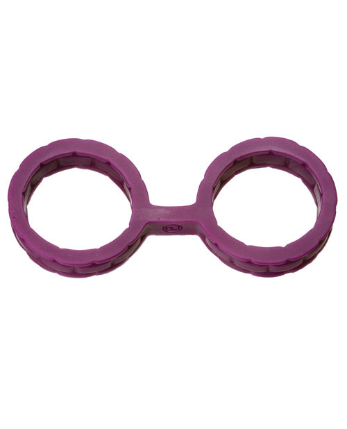 Japanese Bondage Silicone Cuffs | Purple