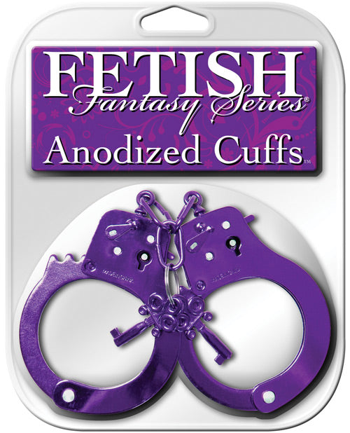 Fetish Fantasy Series Anodized Cuffs | Purple 