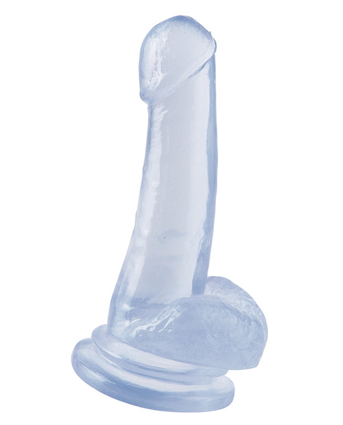 Basix Rubber Works 8" Suction Cup Dong | Clear