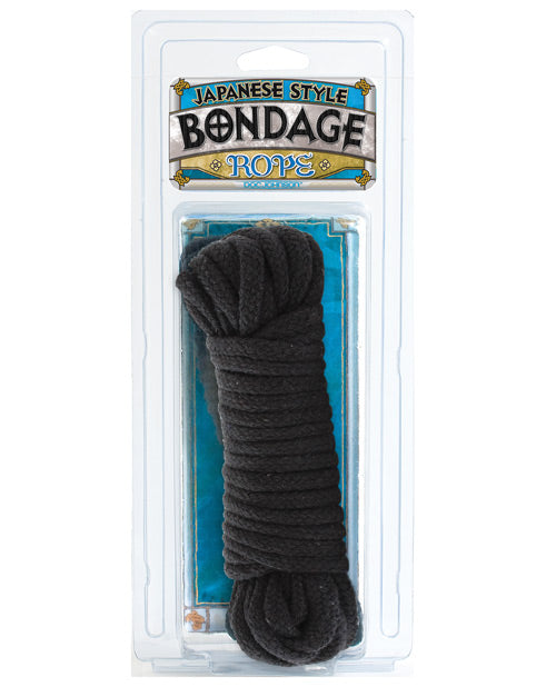 Japanese Style Bondage Cotton Rope | Black 