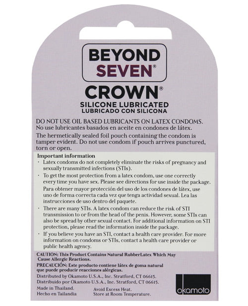 Crown Lubricated Condoms