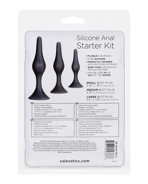 Silicone Anal Starter Kit