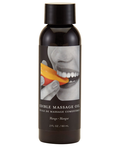 Earthly Body Edible Massage Oil | Mango 2oz 