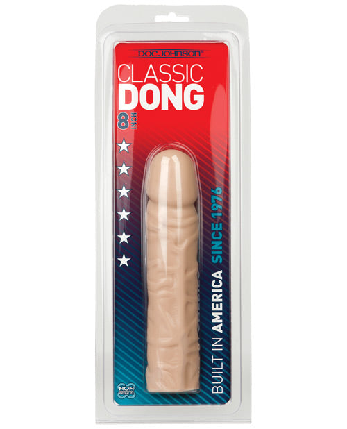 8" Classic Dong | White