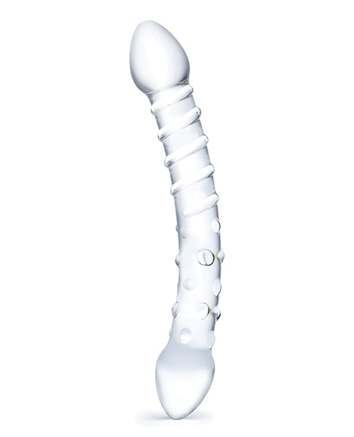 Glas Double Trouble Glass Dildo | Clear 