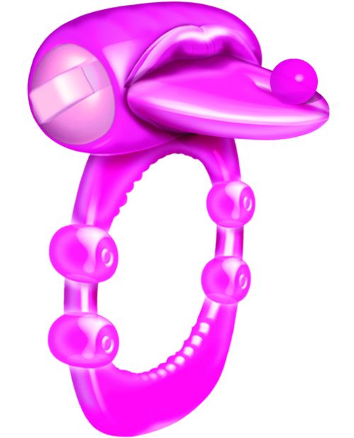 Pierced Tongue X-treme Vibrating Pleasure Ring