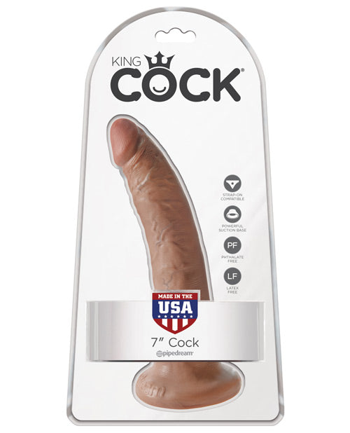 King Cock 7" Cock | Tan