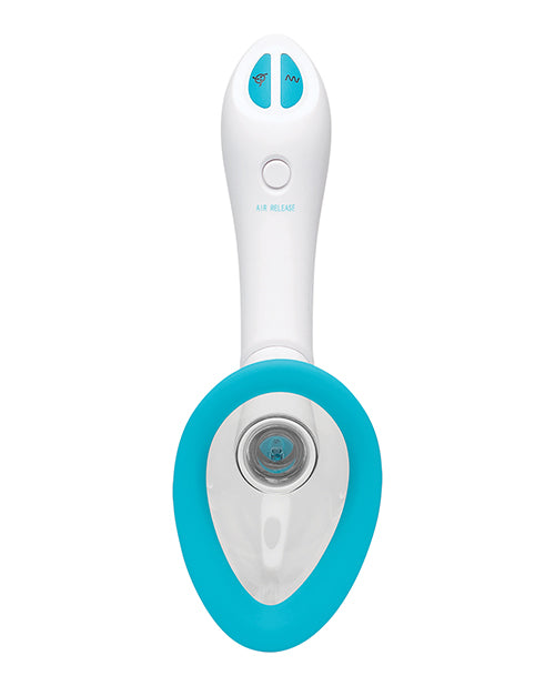Bloom Intimate Body Automatic Vibrating Rechargeable Pump | Sky Blue 