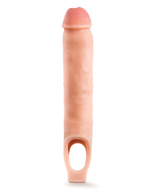 Blush Performance Plus Silicone Cock Sheath Penis Extender - Flesh